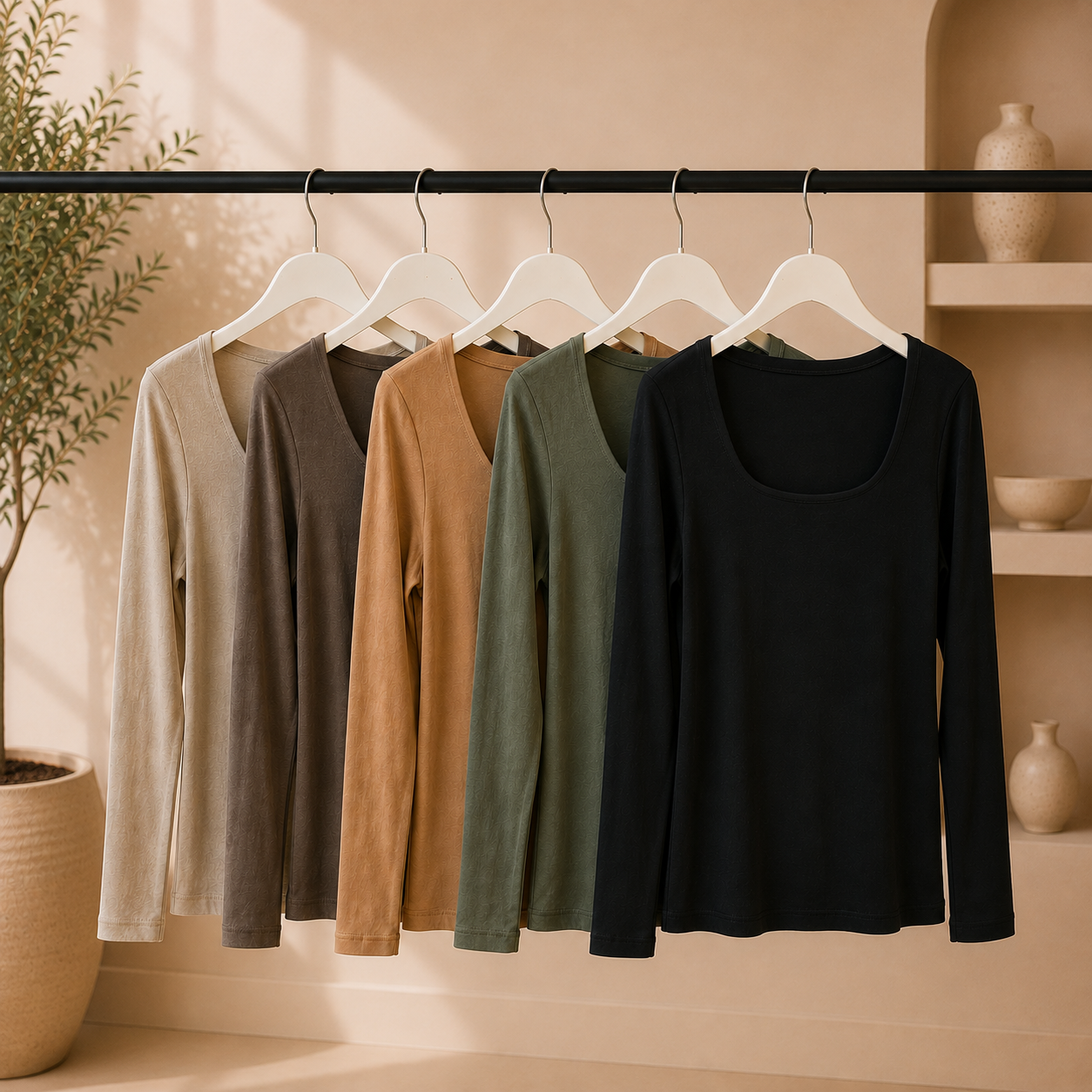 Longsleeves verschied. Farben | Shirt