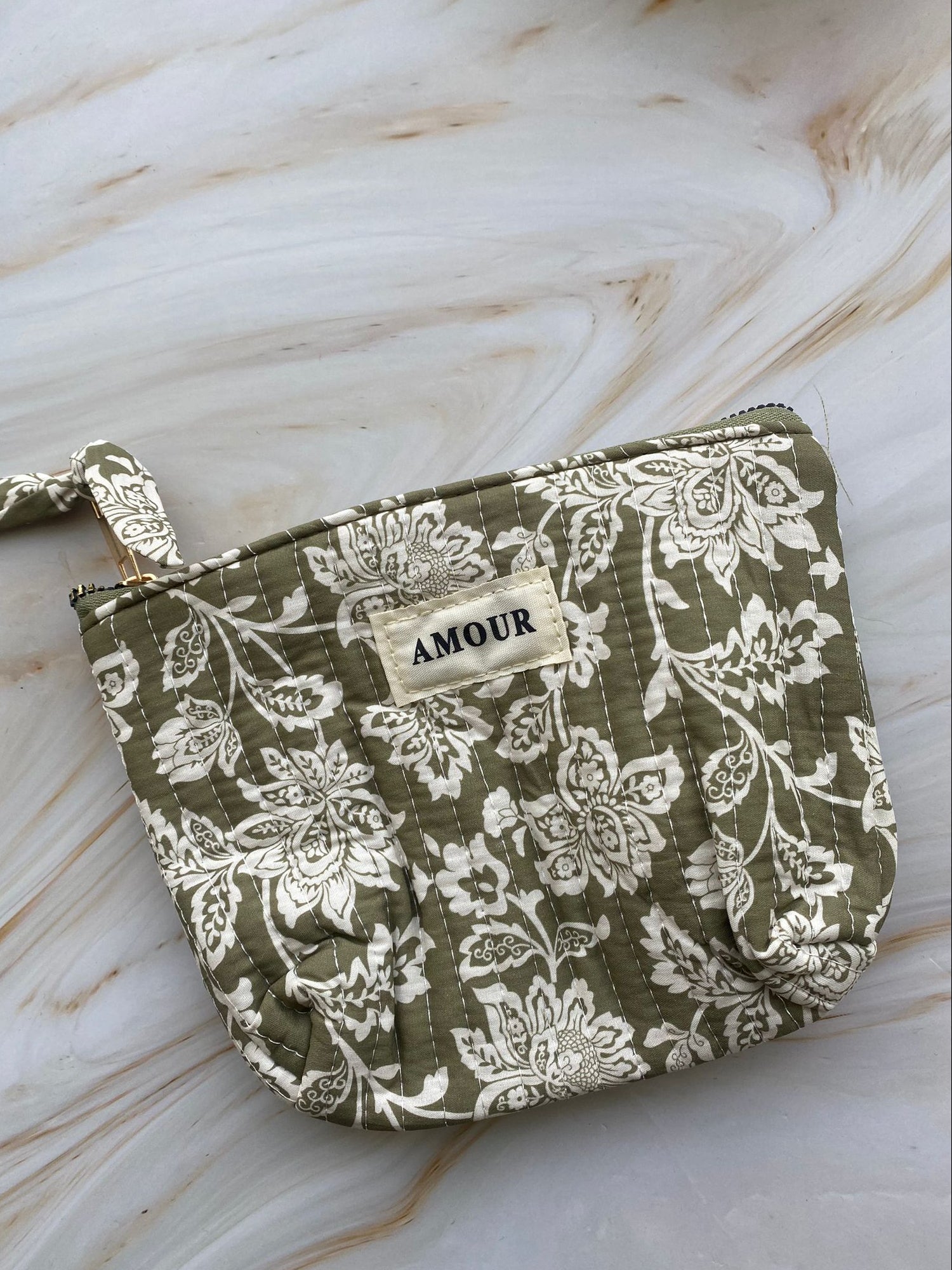 Kosmetiktasche 'Vintage' Salbei | Tasche | HAAR-ANKER