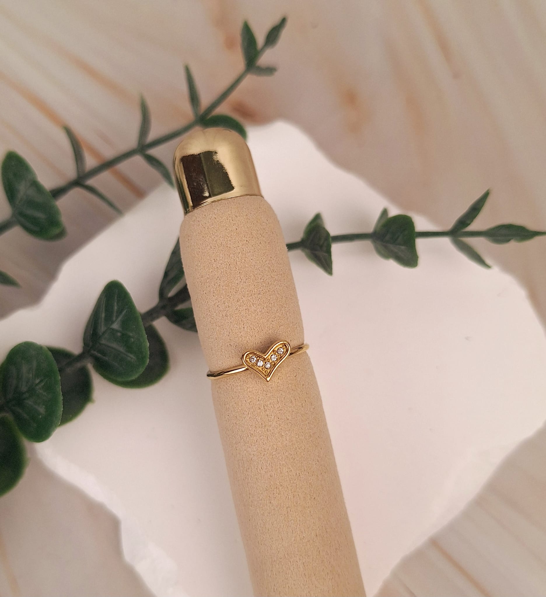 Ring Glitzerstein | Ring | HAAR-ANKER