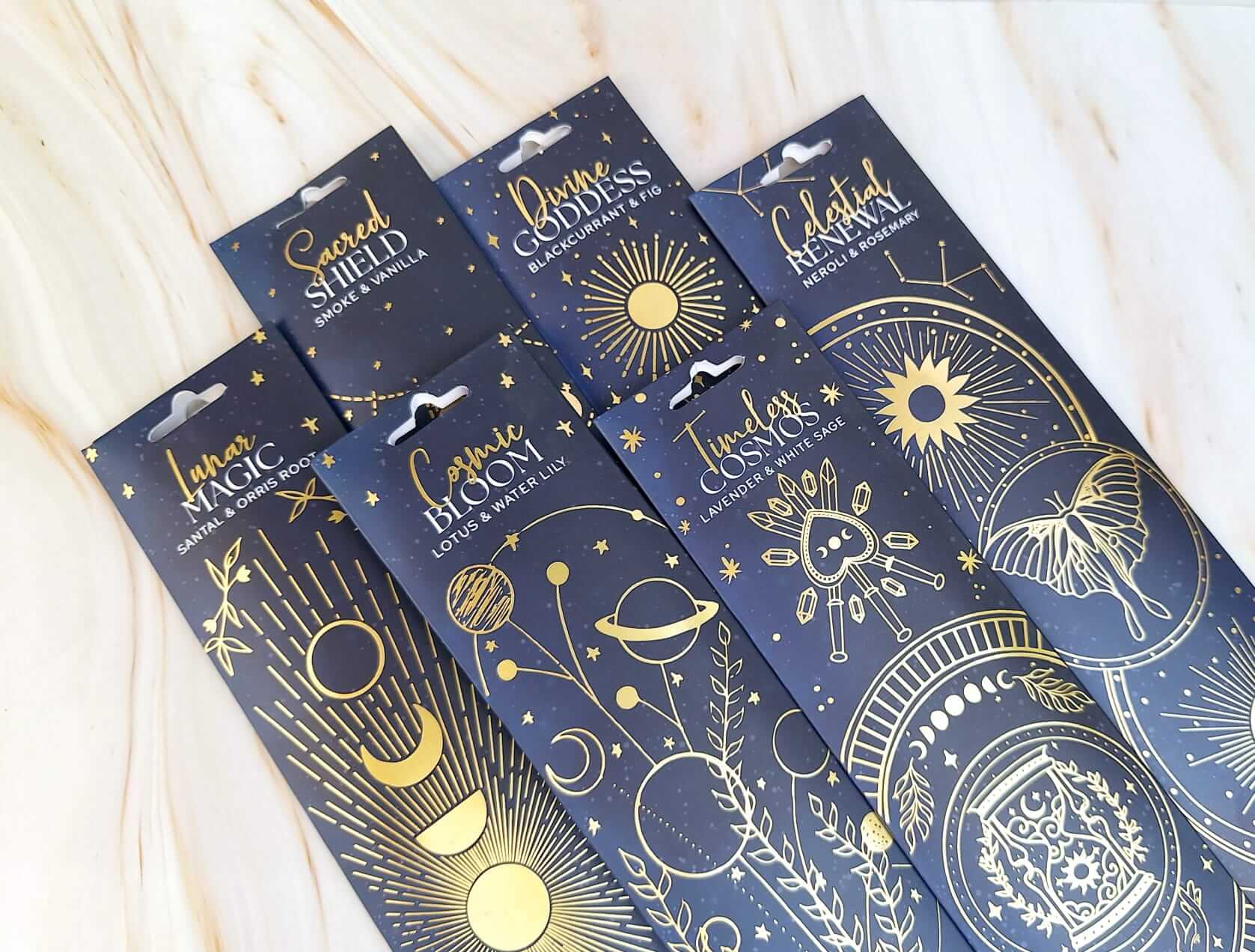 Starry Spell verschied. Sorten | Räucherstäbchen / HAAR-ANKER