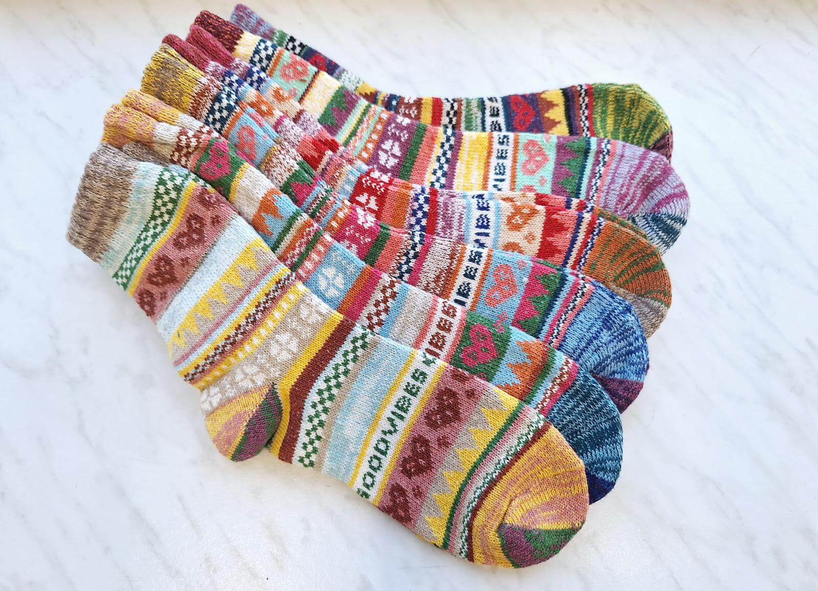 Norweger-Socken verschied. Varianten | Socken / HAAR-ANKER