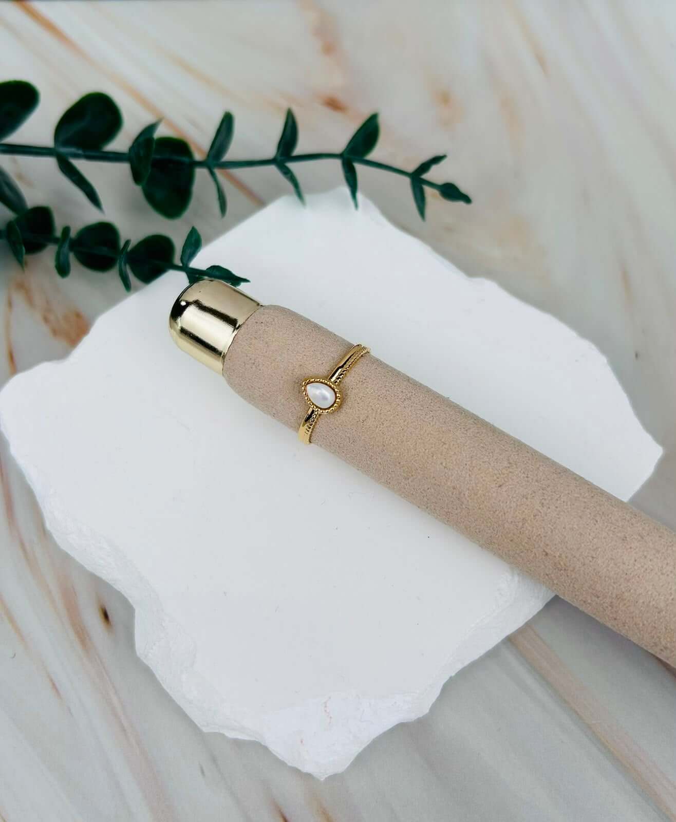 Ring 'Kleine Tropfen' | Ring Nr. 8 - HAAR-ANKER