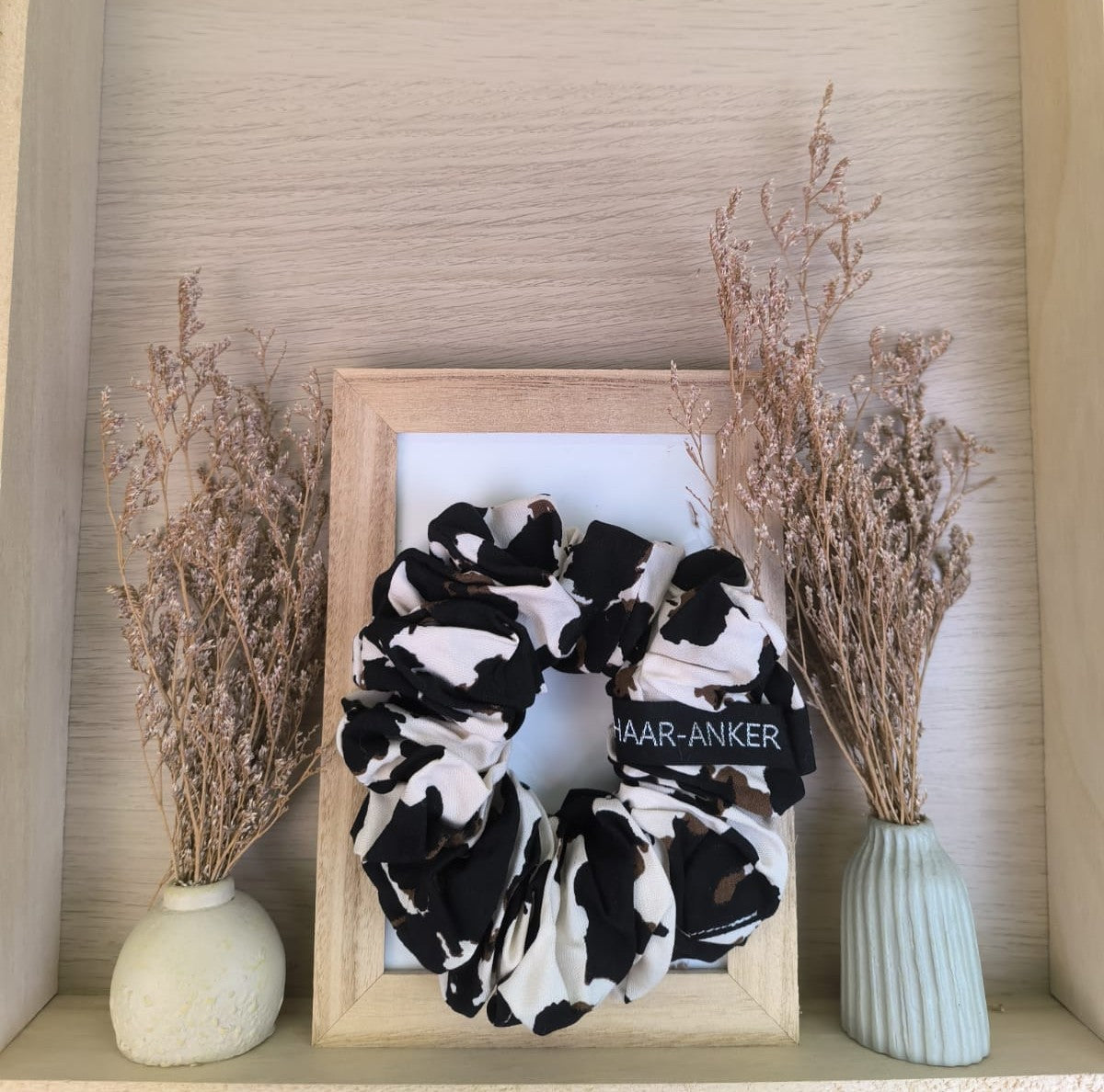 Leo-Kollektion – Viskose | XXL-Scrunchie