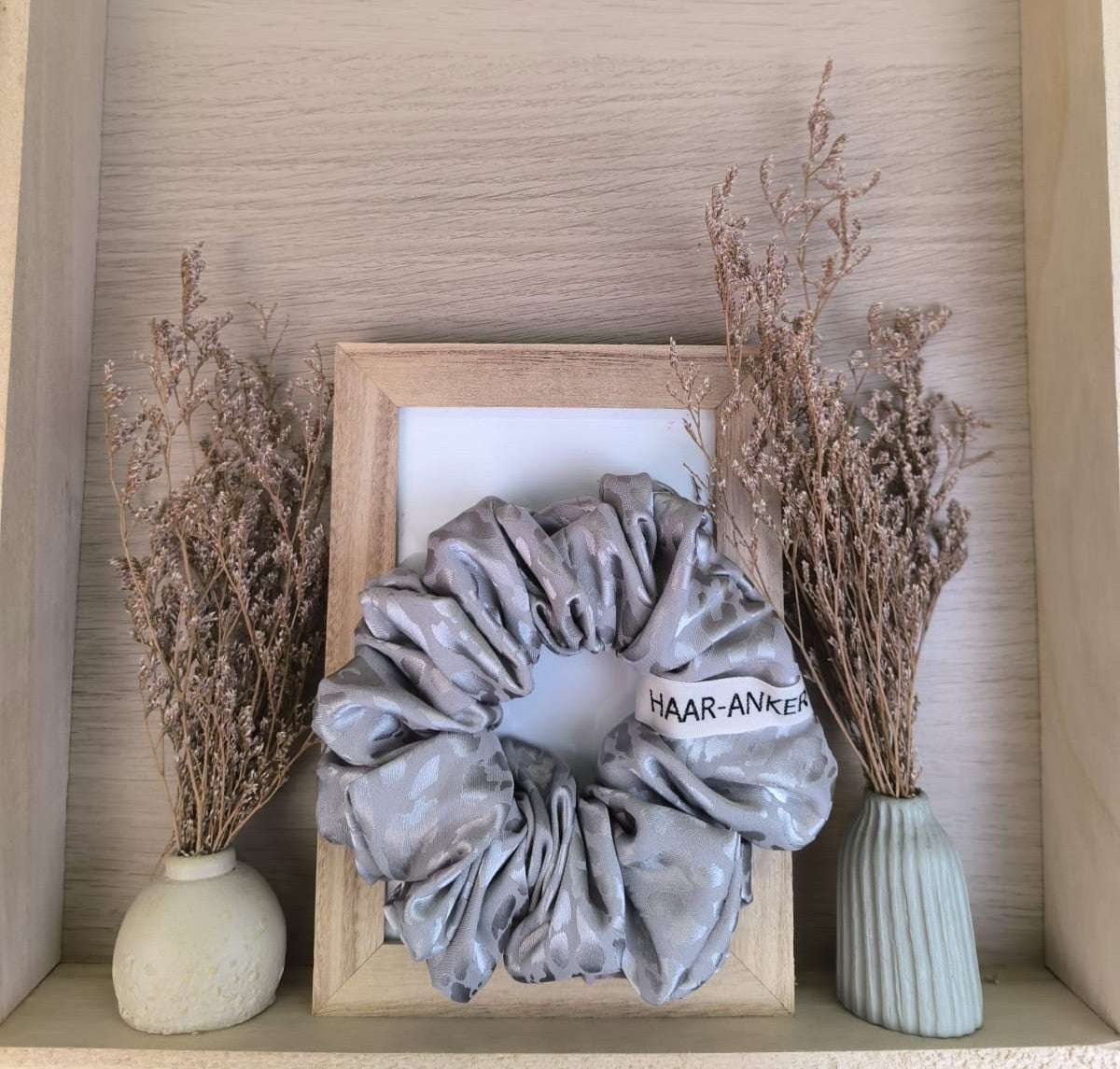 Leo-Kollektion – Satin | XXL-Scrunchie
