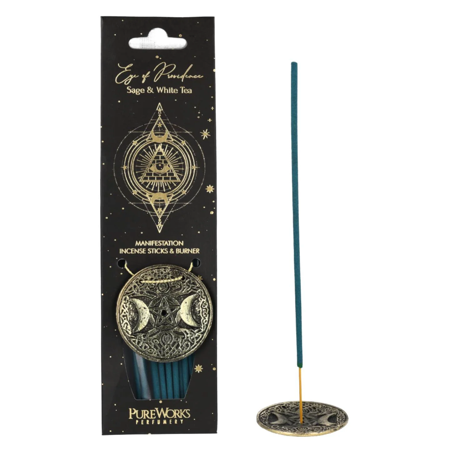 Originalfoto Eye of Providence Räucherstäbchen 25 g mit Halter