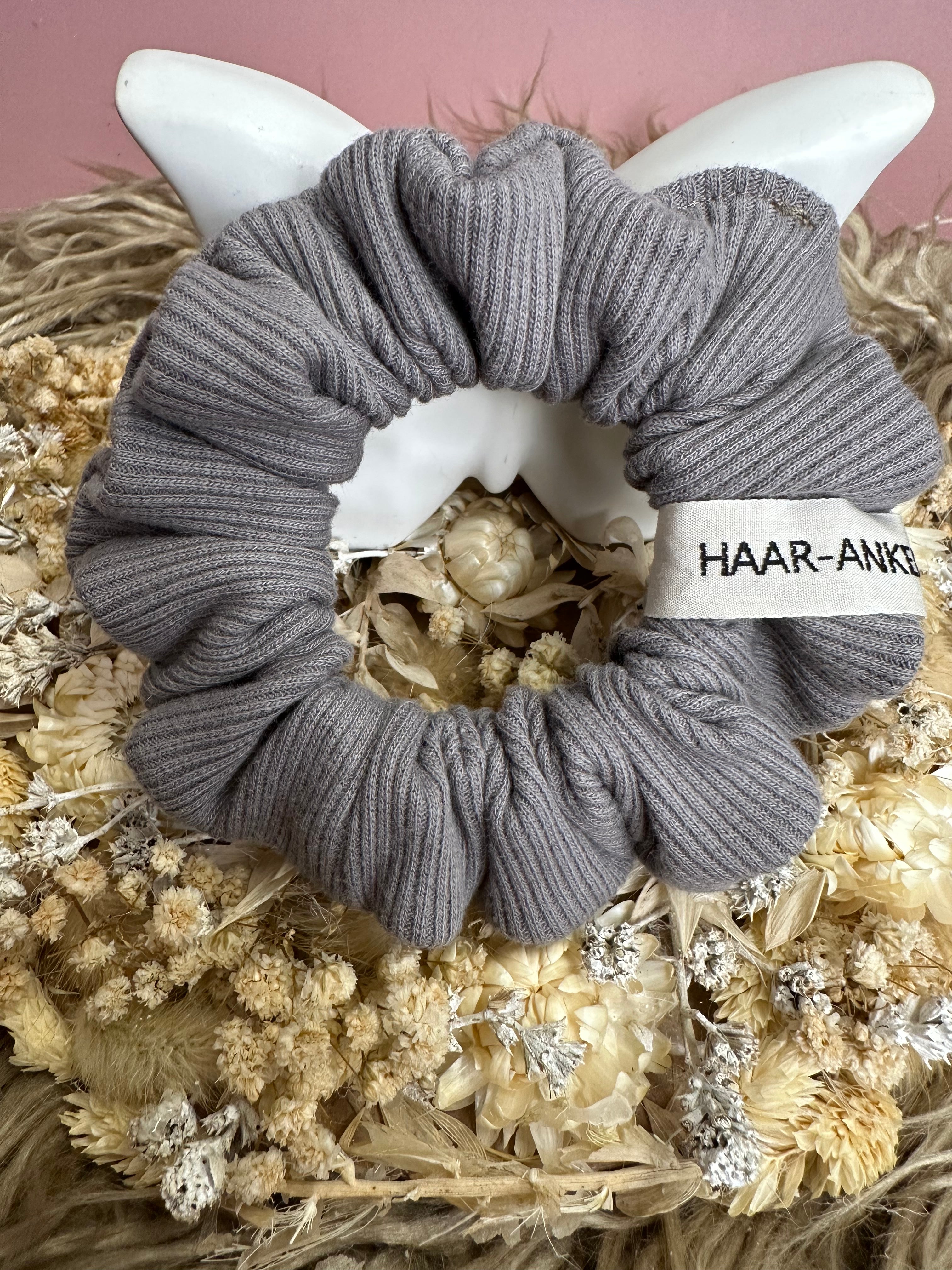 Rippjersey | Scrunchie // HAAR-ANKER