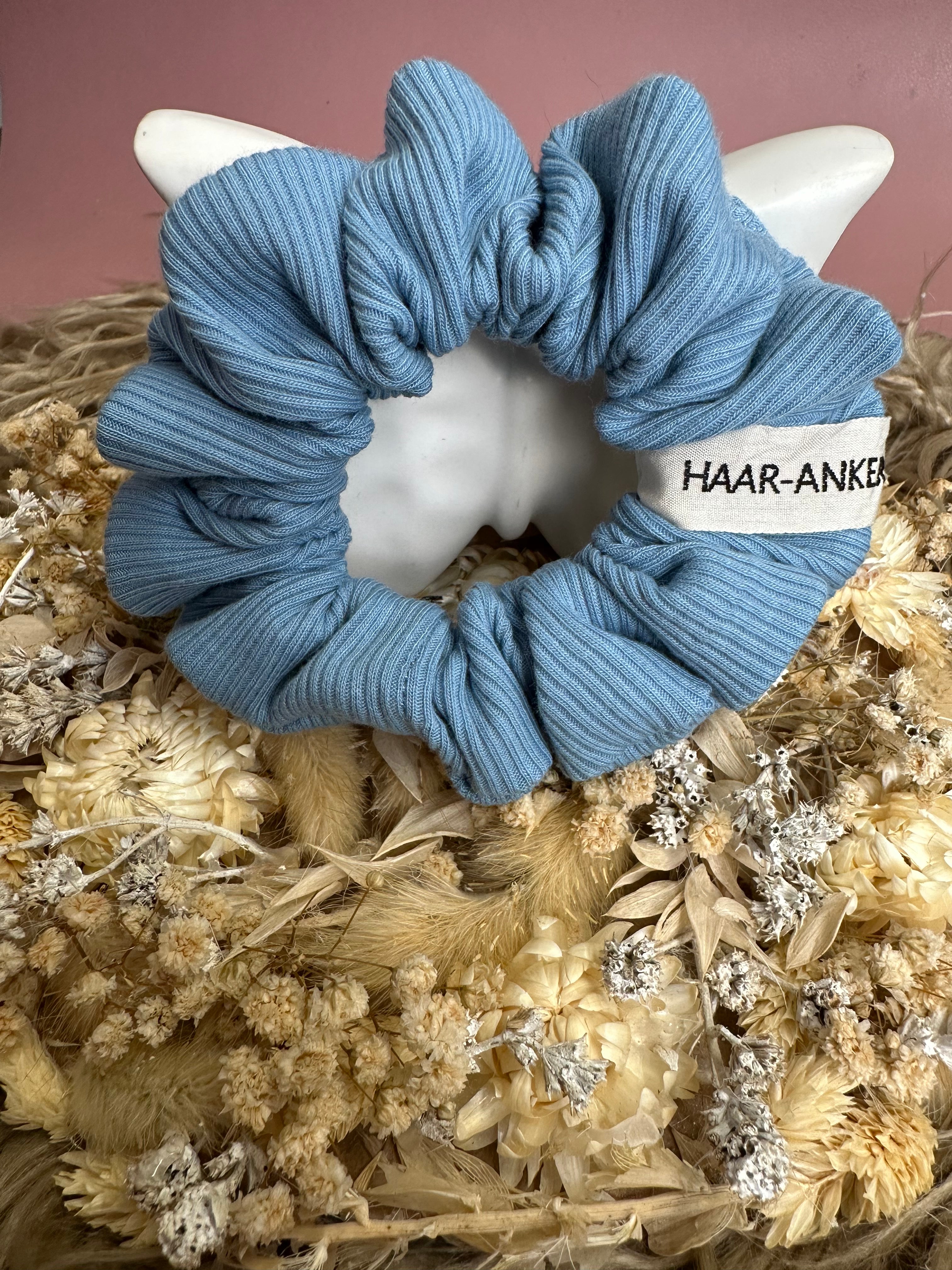 Rippjersey | Scrunchie // HAAR-ANKER