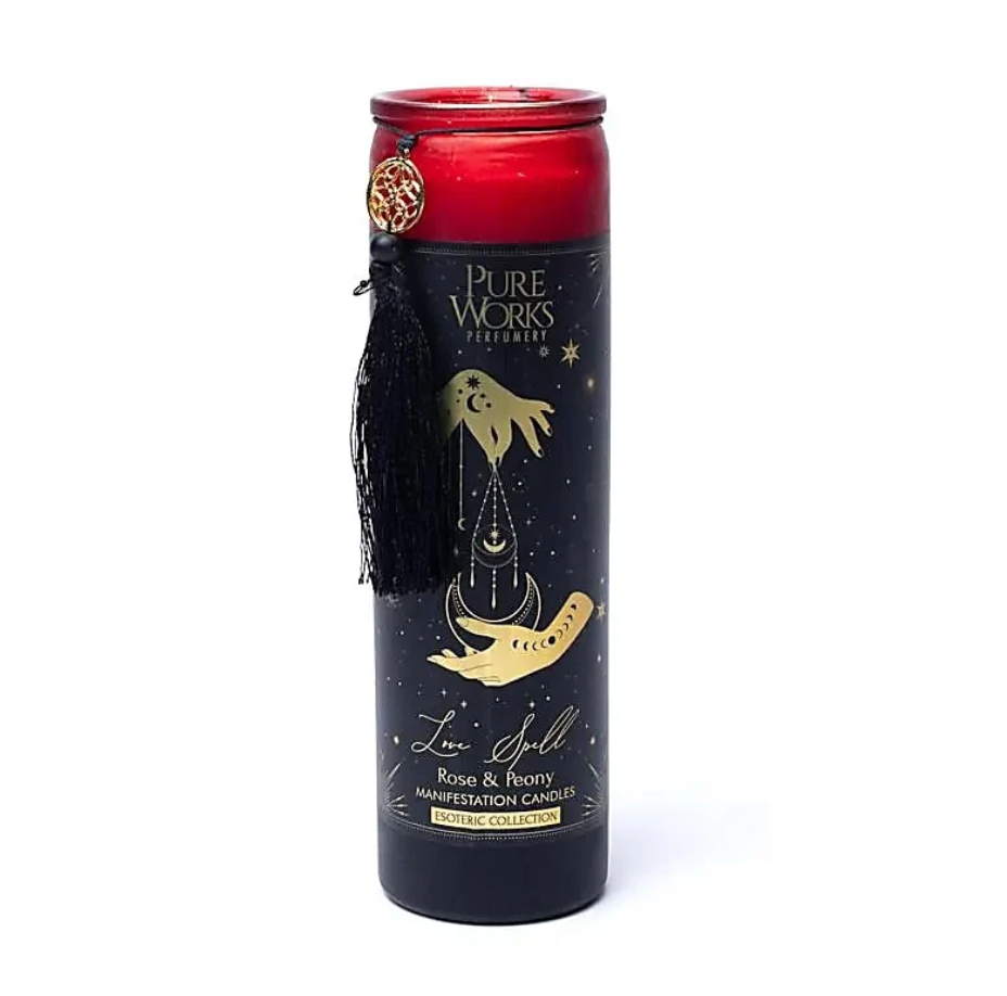 Love Spell Manifestationskerze 300 g – Originalprodukt