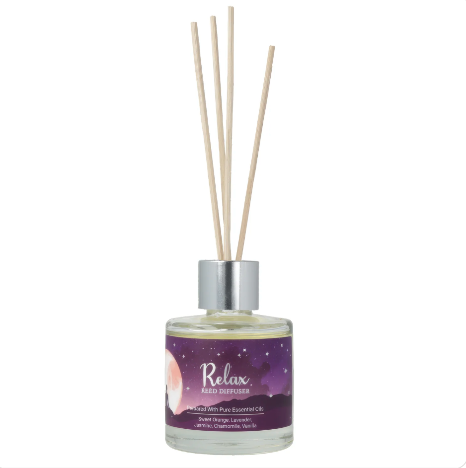 Originalfoto Relax Raumduft 50 ml mit Rattanstäbchen